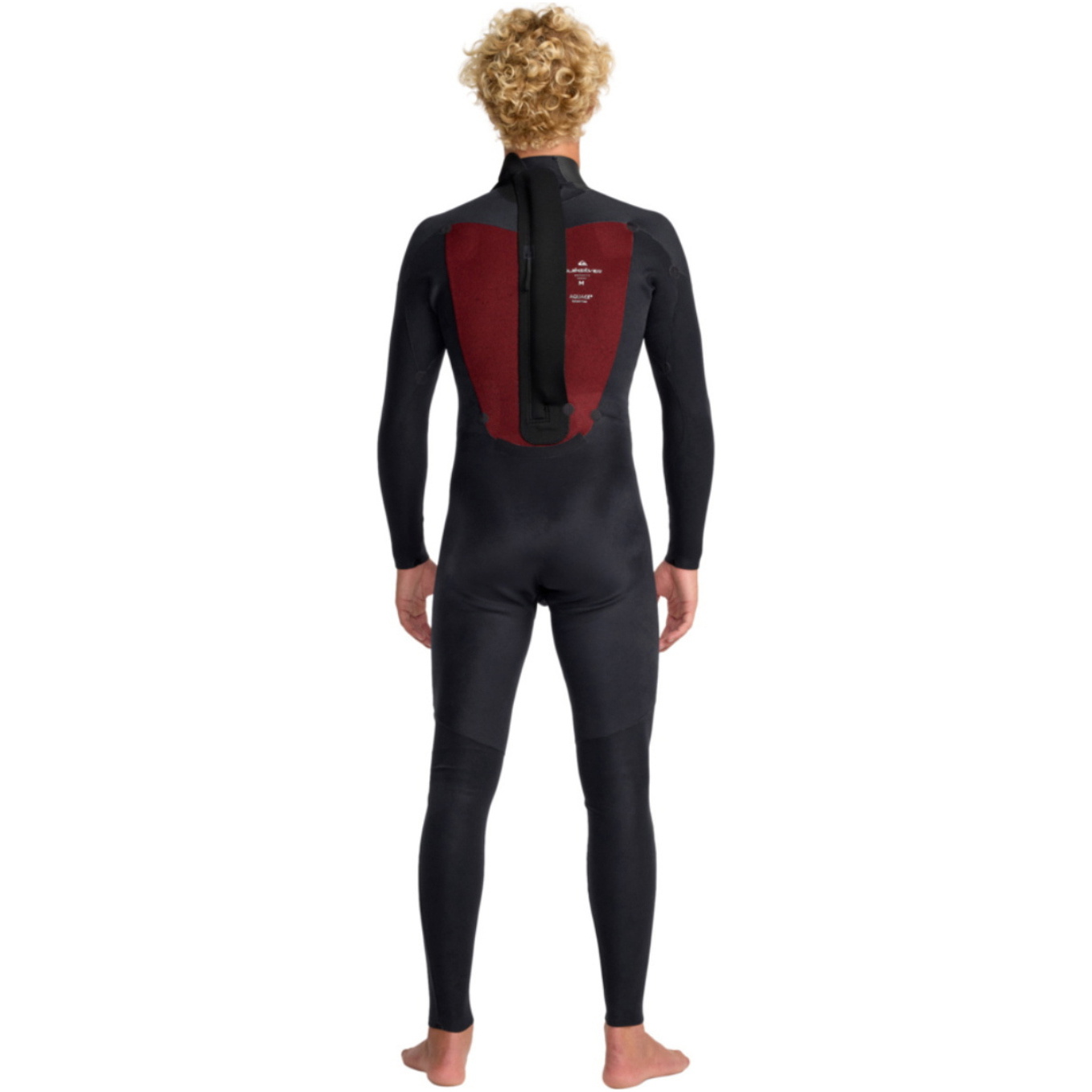2026 Quiksilver Mens Prologue+ 4/3mm Back Zip Wetsuit 25AW213516 - Oxblood Red